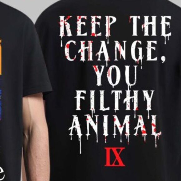 Home Alone Inspired He Is Not Home Alone Keep The Change You Filthy T Shirt 186 - Picture 3 of 6